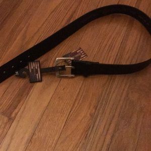 Men's Harley Davidson leather belt